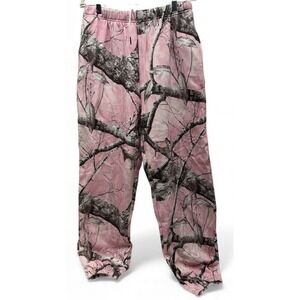 Jane Doe Women's Pink Camouflage Sweatpants Size Large